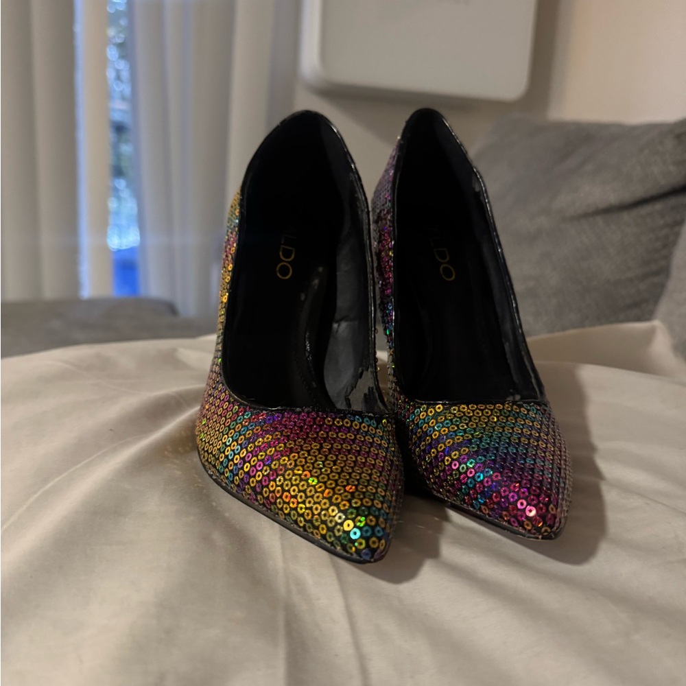 Aldo Vibrant Sequin Women's Heels
